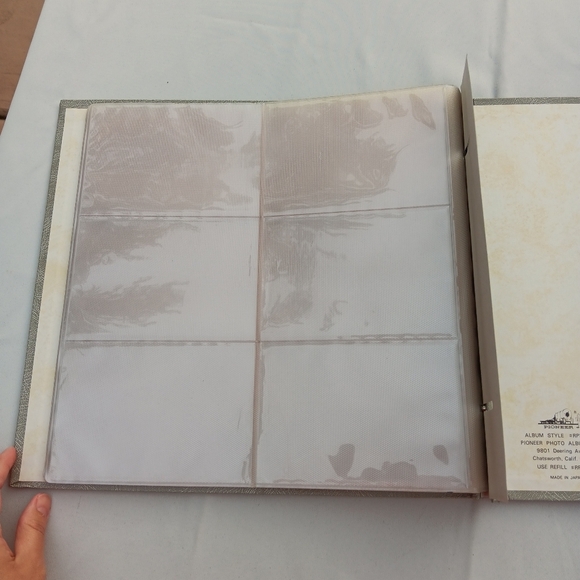 VTG Photograph Scrapbook Album Gray Gold 18 pages Pioneer memento memory NEW - Picture 10 of 10